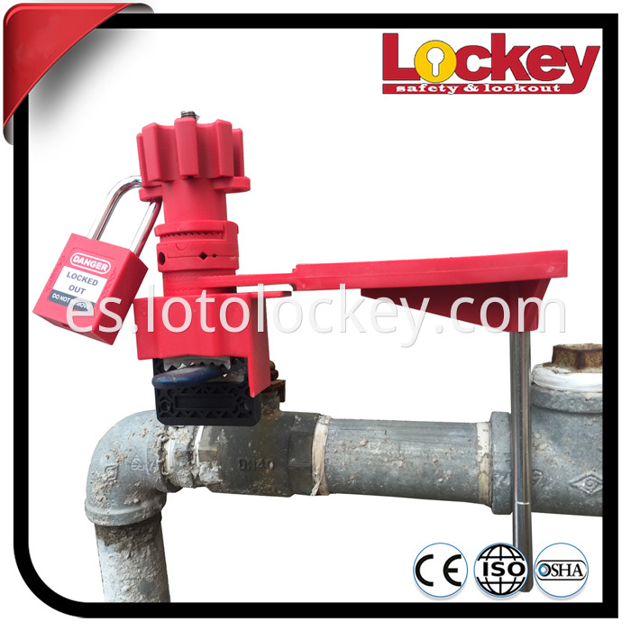 universal valve lockout